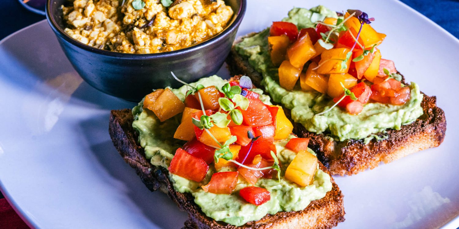 Scramble and Spell Avocado Toast