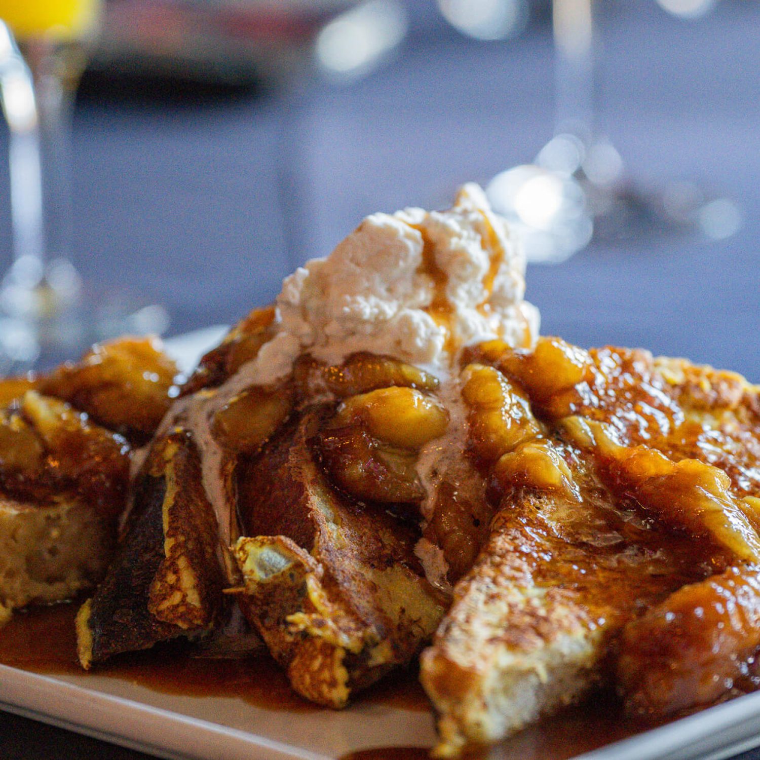 Bananas Foster French Toast